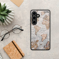 Thumbnail for World Map - Samsung Galaxy S24 case