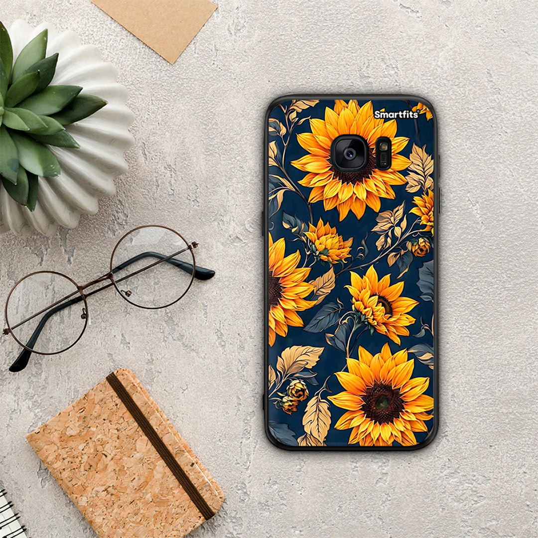 Autumn Sunflowers - Samsung Galaxy S7