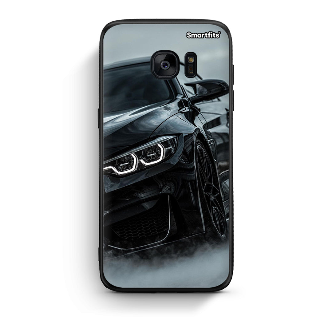 samsung s7 edge Black BMW θήκη από τη Smartfits με σχέδιο στο πίσω μέρος και μαύρο περίβλημα | Smartphone case with colorful back and black bezels by Smartfits