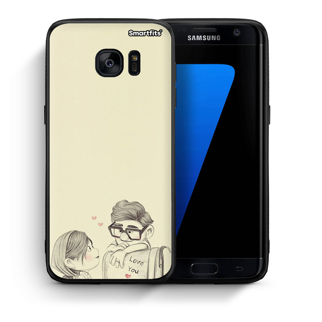 Carl And Ellie Samsung Galaxy S7 Edge Case Smartfits mobile