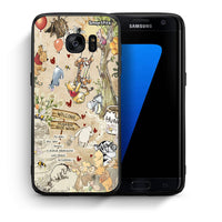 Thumbnail for Θήκη Samsung S7 Edge Happy Friends από τη Smartfits με σχέδιο στο πίσω μέρος και μαύρο περίβλημα | Samsung S7 Edge Happy Friends case with colorful back and black bezels