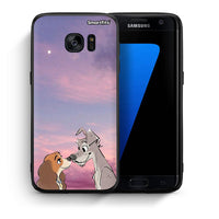 Thumbnail for Θήκη Samsung S7 Edge Lady And Tramp από τη Smartfits με σχέδιο στο πίσω μέρος και μαύρο περίβλημα | Samsung S7 Edge Lady And Tramp case with colorful back and black bezels