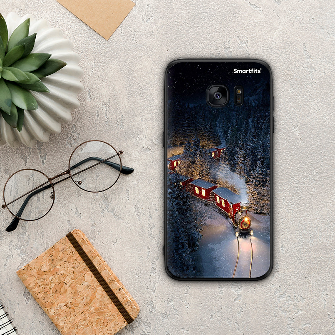 Xmas Train - Samsung Galaxy S7 Edge case