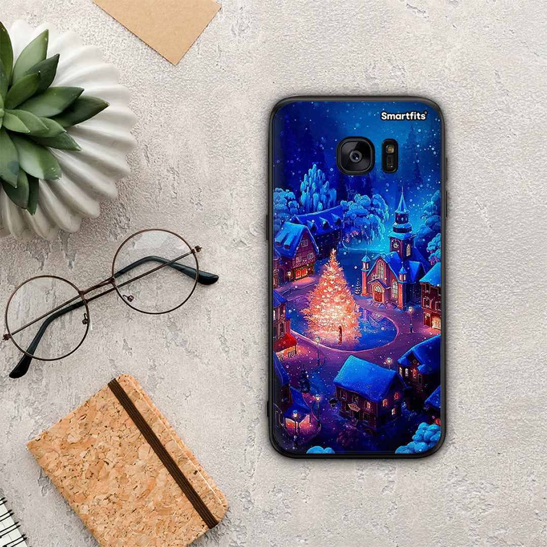 Xmas Village - Samsung Galaxy S7 edge case