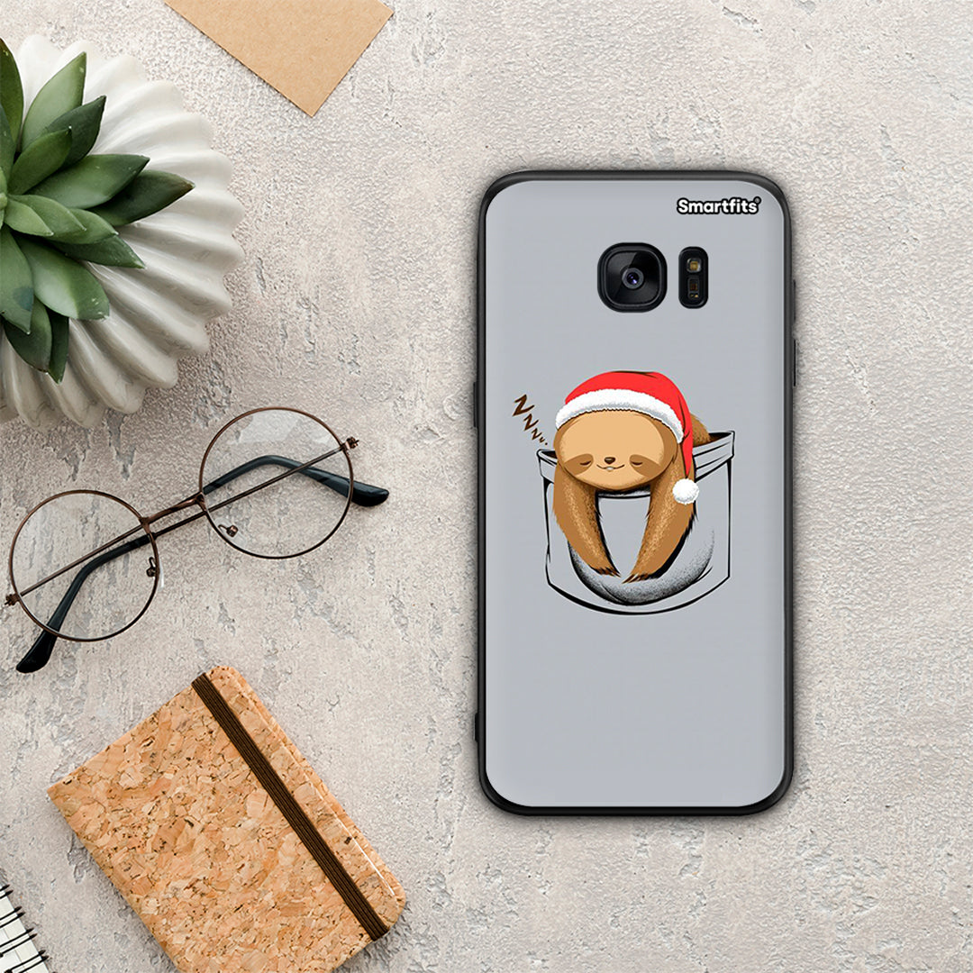 Xmas Zzzz - Samsung Galaxy S7 edge case