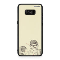 Thumbnail for Samsung S8 Carl And Ellie θήκη από τη Smartfits με σχέδιο στο πίσω μέρος και μαύρο περίβλημα | Smartphone case with colorful back and black bezels by Smartfits