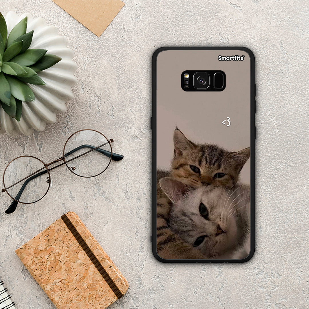 Cats In Love - Samsung Galaxy S8 θήκη