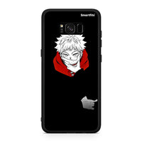 Thumbnail for Samsung S8 Itadori Anime θήκη από τη Smartfits με σχέδιο στο πίσω μέρος και μαύρο περίβλημα | Smartphone case with colorful back and black bezels by Smartfits