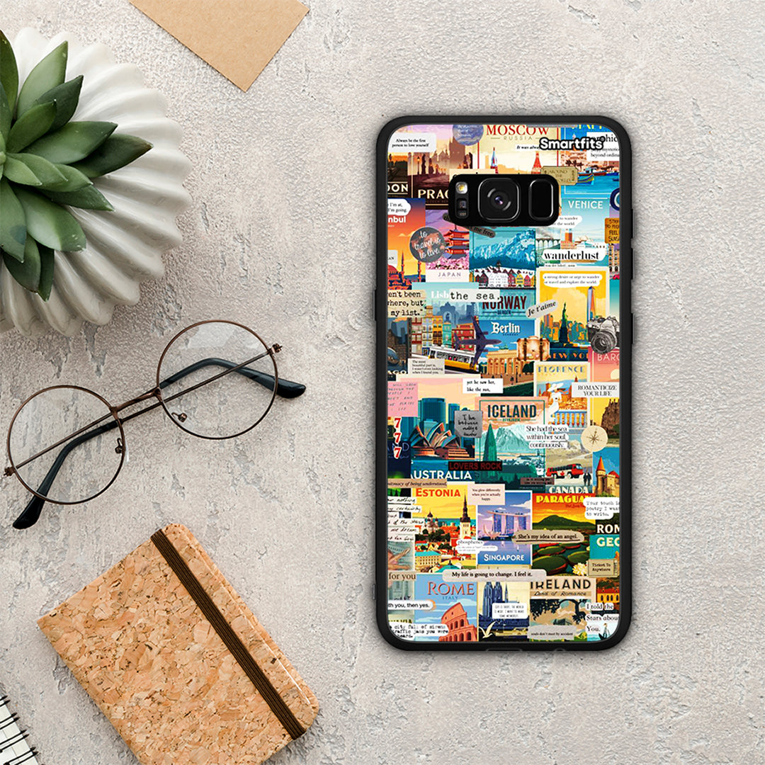 Live to Travel - Samsung Galaxy S8+ case