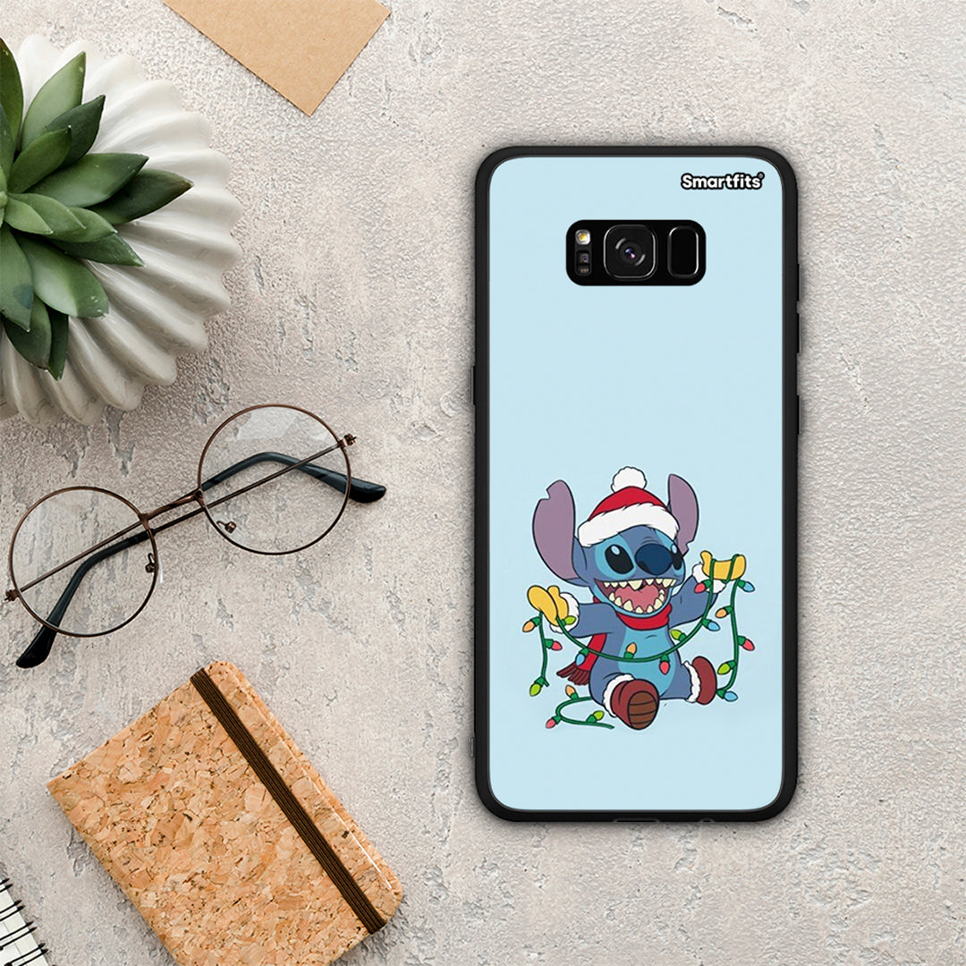 Santa Stich - Samsung Galaxy S8 case