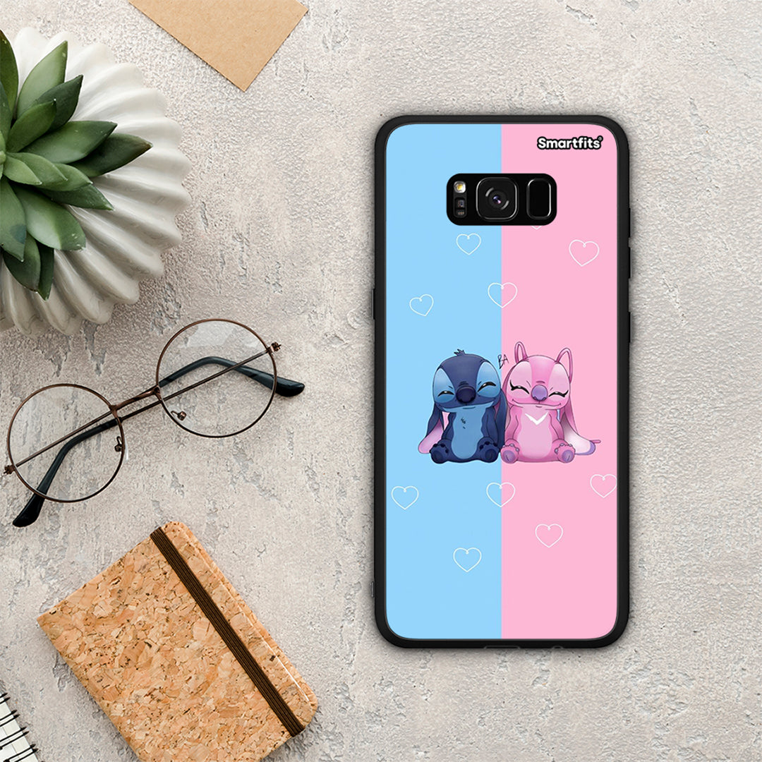 Stitch and Angel - Samsung Galaxy S8+ case