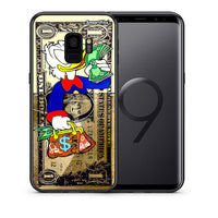 Thumbnail for Θήκη Samsung S9 Duck Money από τη Smartfits με σχέδιο στο πίσω μέρος και μαύρο περίβλημα | Samsung S9 Duck Money case with colorful back and black bezels