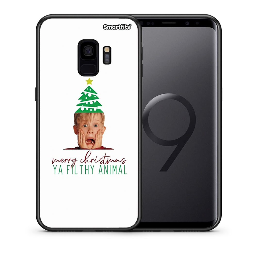 Θήκη Samsung S9 Filthy Animal από τη Smartfits με σχέδιο στο πίσω μέρος και μαύρο περίβλημα | Samsung S9 Filthy Animal case with colorful back and black bezels