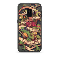 Thumbnail for samsung s9 Ninja Turtles θήκη από τη Smartfits με σχέδιο στο πίσω μέρος και μαύρο περίβλημα | Smartphone case with colorful back and black bezels by Smartfits
