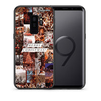 Thumbnail for Θήκη Samsung S9 Plus Xmas Collage από τη Smartfits με σχέδιο στο πίσω μέρος και μαύρο περίβλημα | Samsung S9 Plus Xmas Collage case with colorful back and black bezels