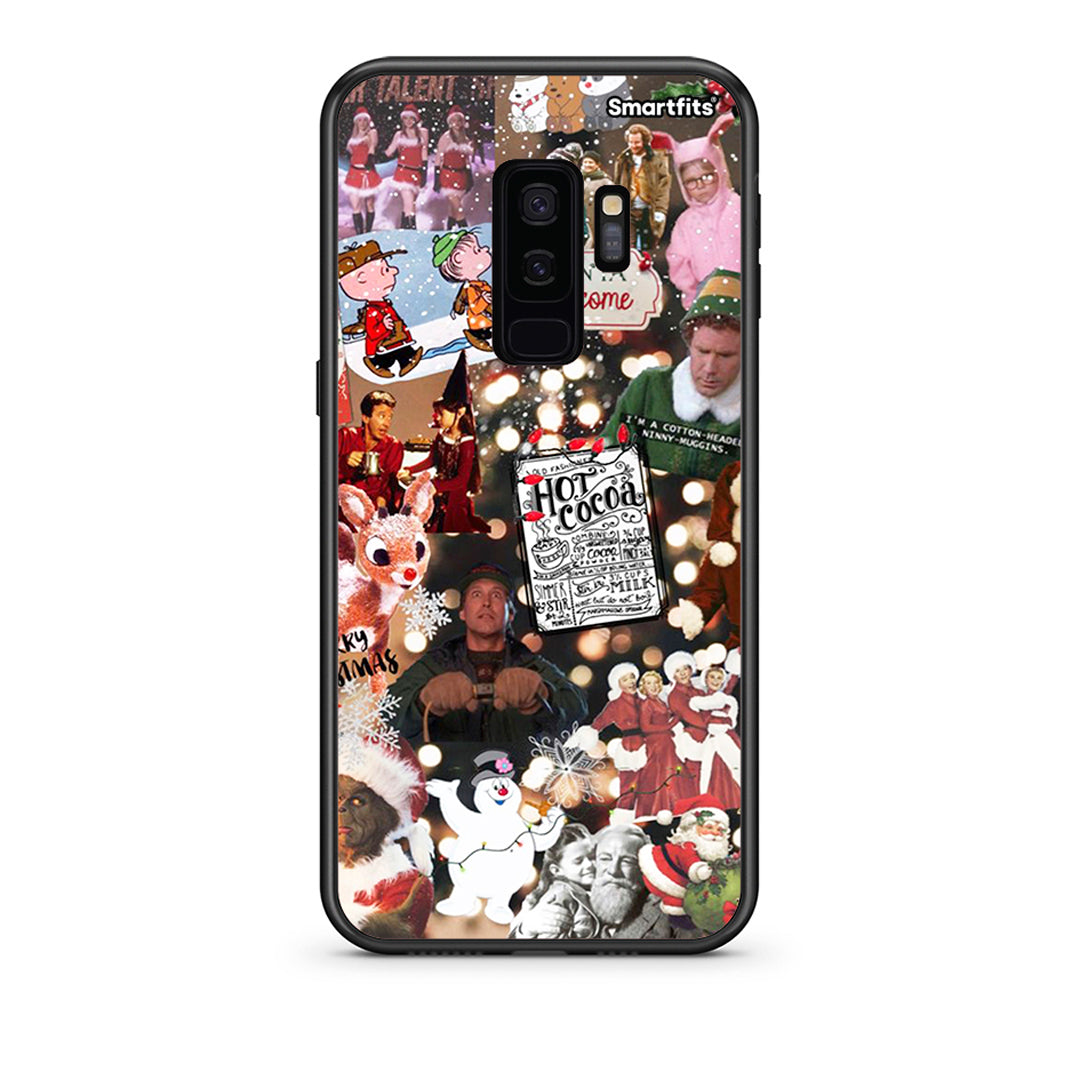 samsung s9 plus Xmas Movies θήκη από τη Smartfits με σχέδιο στο πίσω μέρος και μαύρο περίβλημα | Smartphone case with colorful back and black bezels by Smartfits