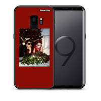 Thumbnail for Θήκη Samsung S9 Waiting For Xmas από τη Smartfits με σχέδιο στο πίσω μέρος και μαύρο περίβλημα | Samsung S9 Waiting For Xmas case with colorful back and black bezels