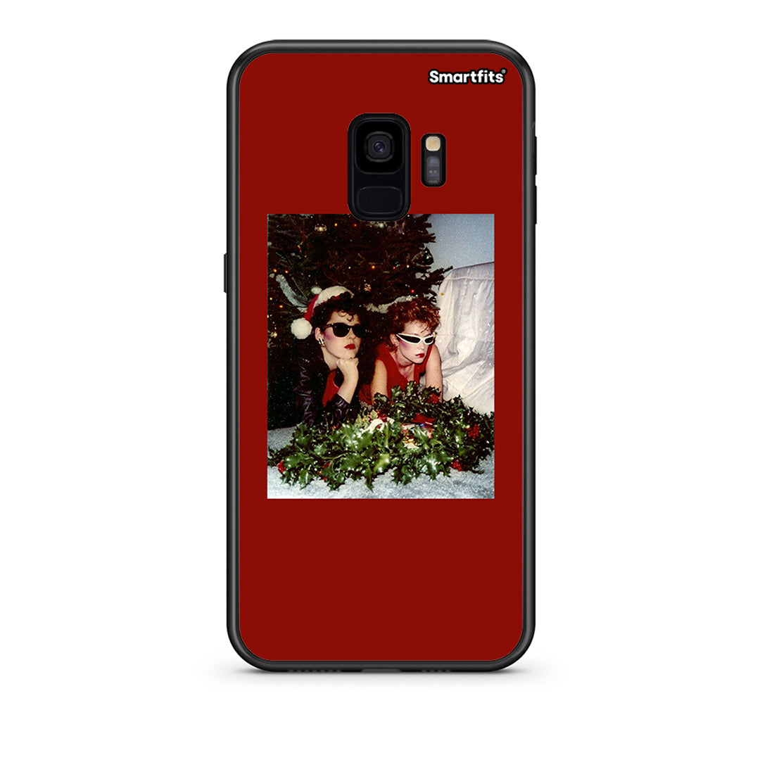 samsung s9 Waiting For Xmas θήκη από τη Smartfits με σχέδιο στο πίσω μέρος και μαύρο περίβλημα | Smartphone case with colorful back and black bezels by Smartfits