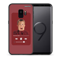 Thumbnail for Θήκη Samsung S9 Xmas Alone Music από τη Smartfits με σχέδιο στο πίσω μέρος και μαύρο περίβλημα | Samsung S9 Xmas Alone Music case with colorful back and black bezels