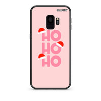 Thumbnail for samsung s9 Xmas Ho Ho Ho θήκη από τη Smartfits με σχέδιο στο πίσω μέρος και μαύρο περίβλημα | Smartphone case with colorful back and black bezels by Smartfits