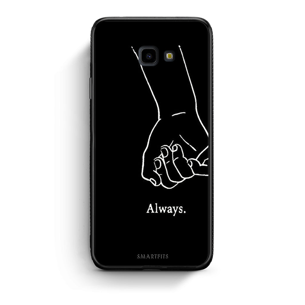 Samsung J4 Plus Always & Forever 1 Θήκη Αγίου Βαλεντίνου από τη Smartfits με σχέδιο στο πίσω μέρος και μαύρο περίβλημα | Smartphone case with colorful back and black bezels by Smartfits