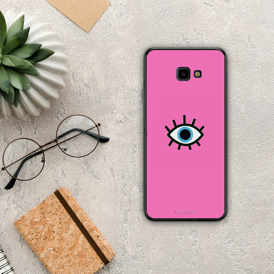 Blue Eye Pink - Samsung Galaxy J4+ case