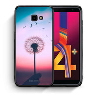 Thumbnail for Θήκη Samsung J4 Plus Wish Boho από τη Smartfits με σχέδιο στο πίσω μέρος και μαύρο περίβλημα | Samsung J4 Plus Wish Boho case with colorful back and black bezels