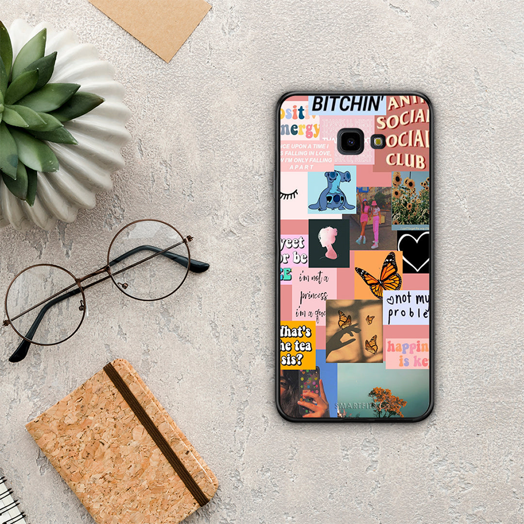 Collage Bitchin - Samsung Galaxy J4+ case