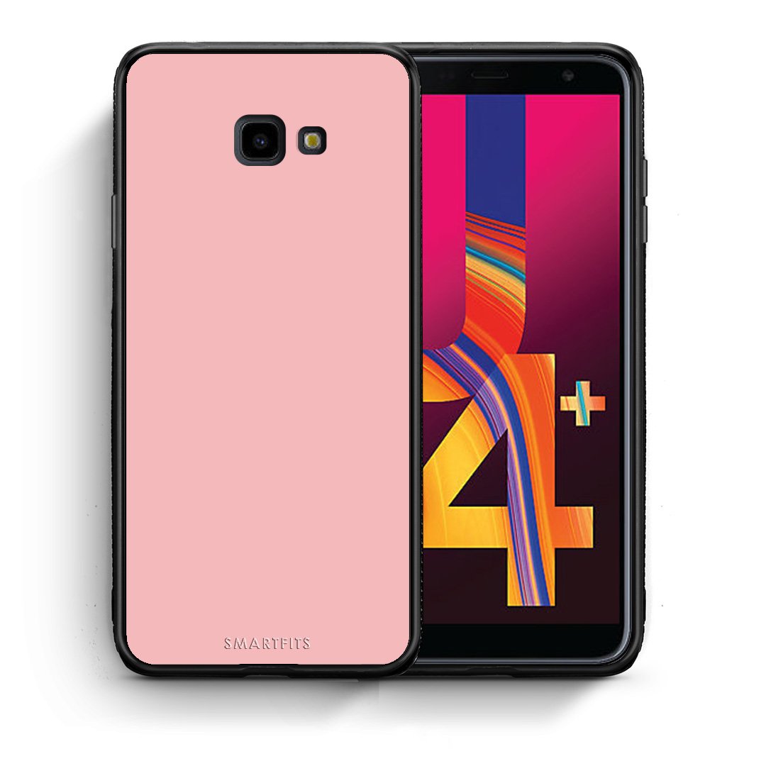 Θήκη Samsung J4 Plus Nude Color από τη Smartfits με σχέδιο στο πίσω μέρος και μαύρο περίβλημα | Samsung J4 Plus Nude Color case with colorful back and black bezels