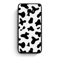 Thumbnail for Samsung J4 Plus Cow Print θήκη από τη Smartfits με σχέδιο στο πίσω μέρος και μαύρο περίβλημα | Smartphone case with colorful back and black bezels by Smartfits
