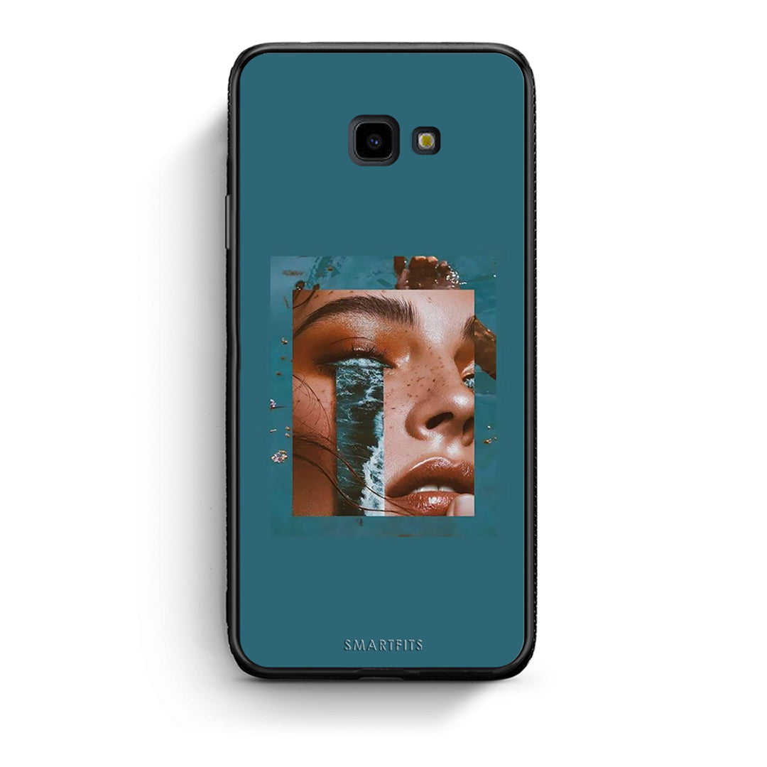 Samsung J4 Plus Cry An Ocean θήκη από τη Smartfits με σχέδιο στο πίσω μέρος και μαύρο περίβλημα | Smartphone case with colorful back and black bezels by Smartfits