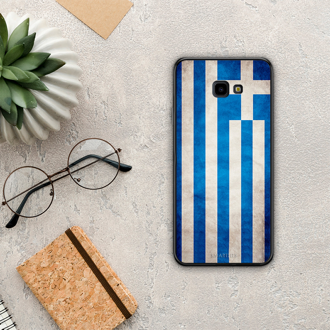Flag Greek - Samsung Galaxy J4+ case 