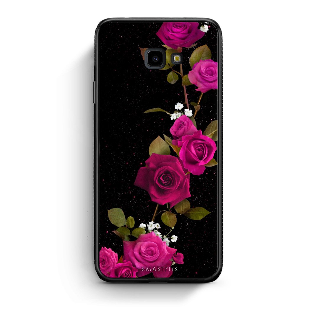 4 - Samsung J4 Plus Red Roses Flower case, cover, bumper
