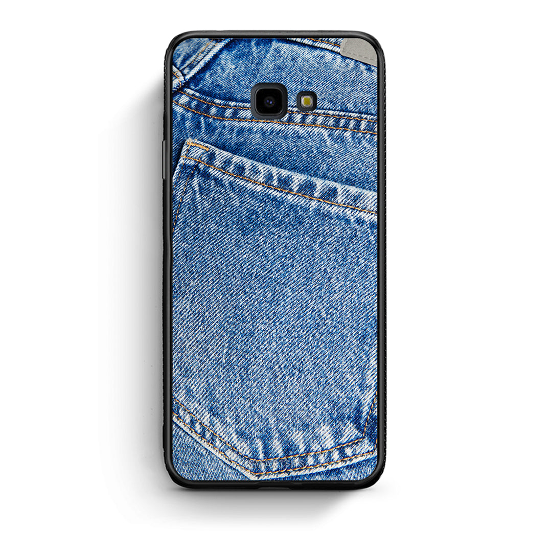 Samsung J4 Plus Jeans Pocket θήκη από τη Smartfits με σχέδιο στο πίσω μέρος και μαύρο περίβλημα | Smartphone case with colorful back and black bezels by Smartfits