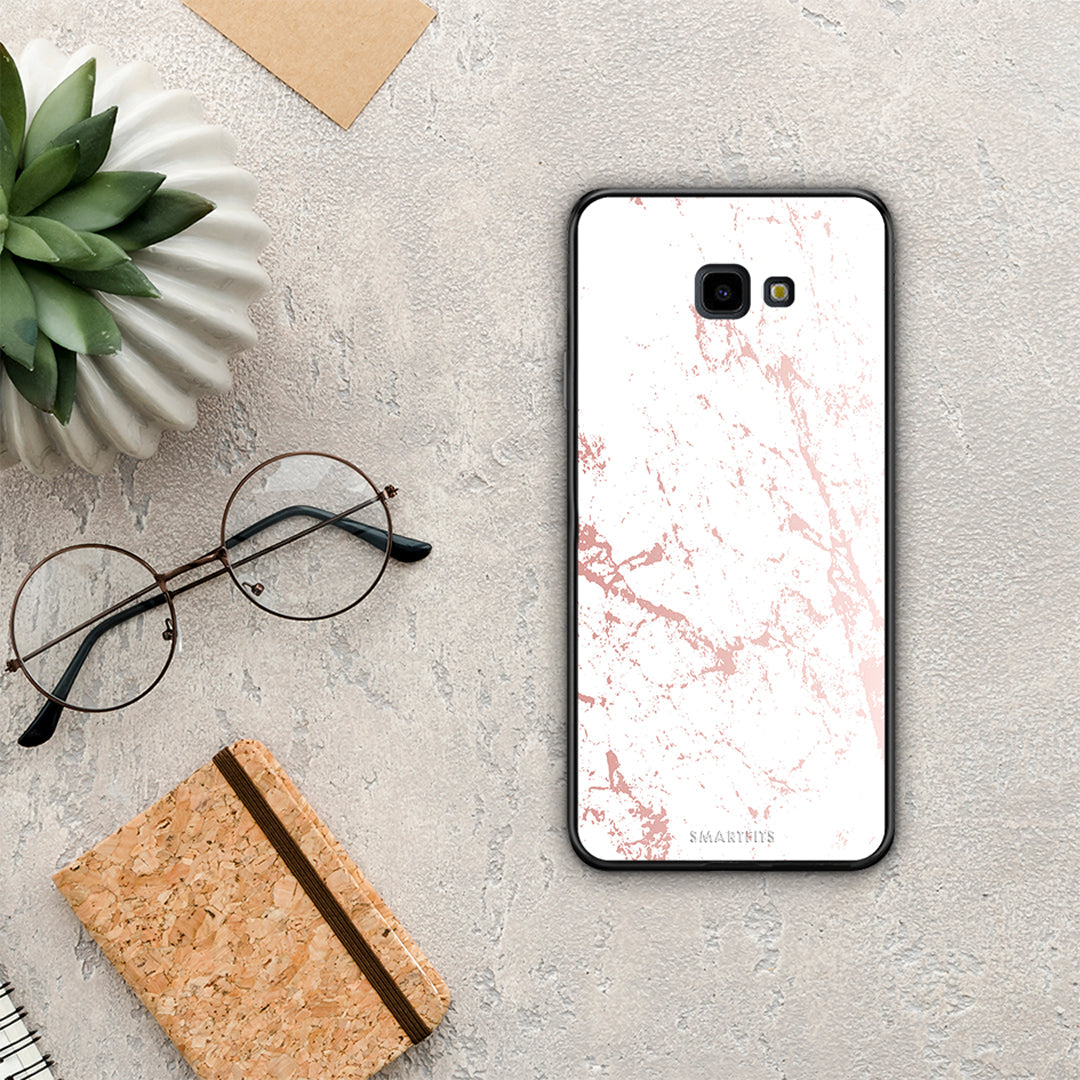 Marble Pink Splash - Samsung Galaxy J4+ case