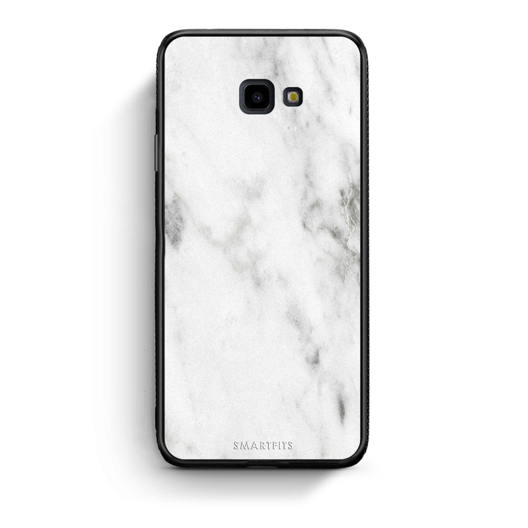 2 - Samsung J4 Plus White marble case, cover, bumper