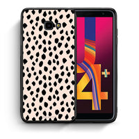 Thumbnail for Θήκη Samsung J4 Plus New Polka Dots από τη Smartfits με σχέδιο στο πίσω μέρος και μαύρο περίβλημα | Samsung J4 Plus New Polka Dots case with colorful back and black bezels