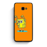 Thumbnail for Samsung J4 Plus No Money 2 Θήκη Αγίου Βαλεντίνου από τη Smartfits με σχέδιο στο πίσω μέρος και μαύρο περίβλημα | Smartphone case with colorful back and black bezels by Smartfits