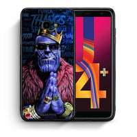 Thumbnail for Θήκη Samsung J4 Plus Thanos PopArt από τη Smartfits με σχέδιο στο πίσω μέρος και μαύρο περίβλημα | Samsung J4 Plus Thanos PopArt case with colorful back and black bezels