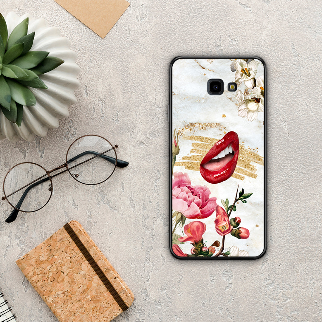 Red Lips - Samsung Galaxy J4+ case