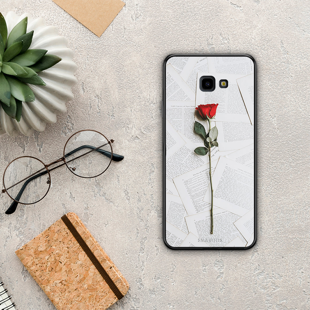 Red Rose - Samsung Galaxy J4+ case