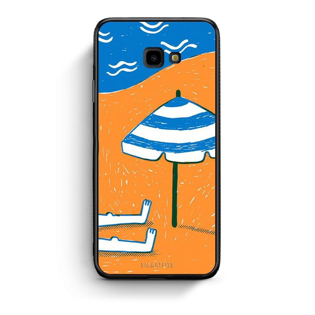 Samsung J4 Plus Summering Θήκη από τη Smartfits με σχέδιο στο πίσω μέρος και μαύρο περίβλημα | Smartphone case with colorful back and black bezels by Smartfits