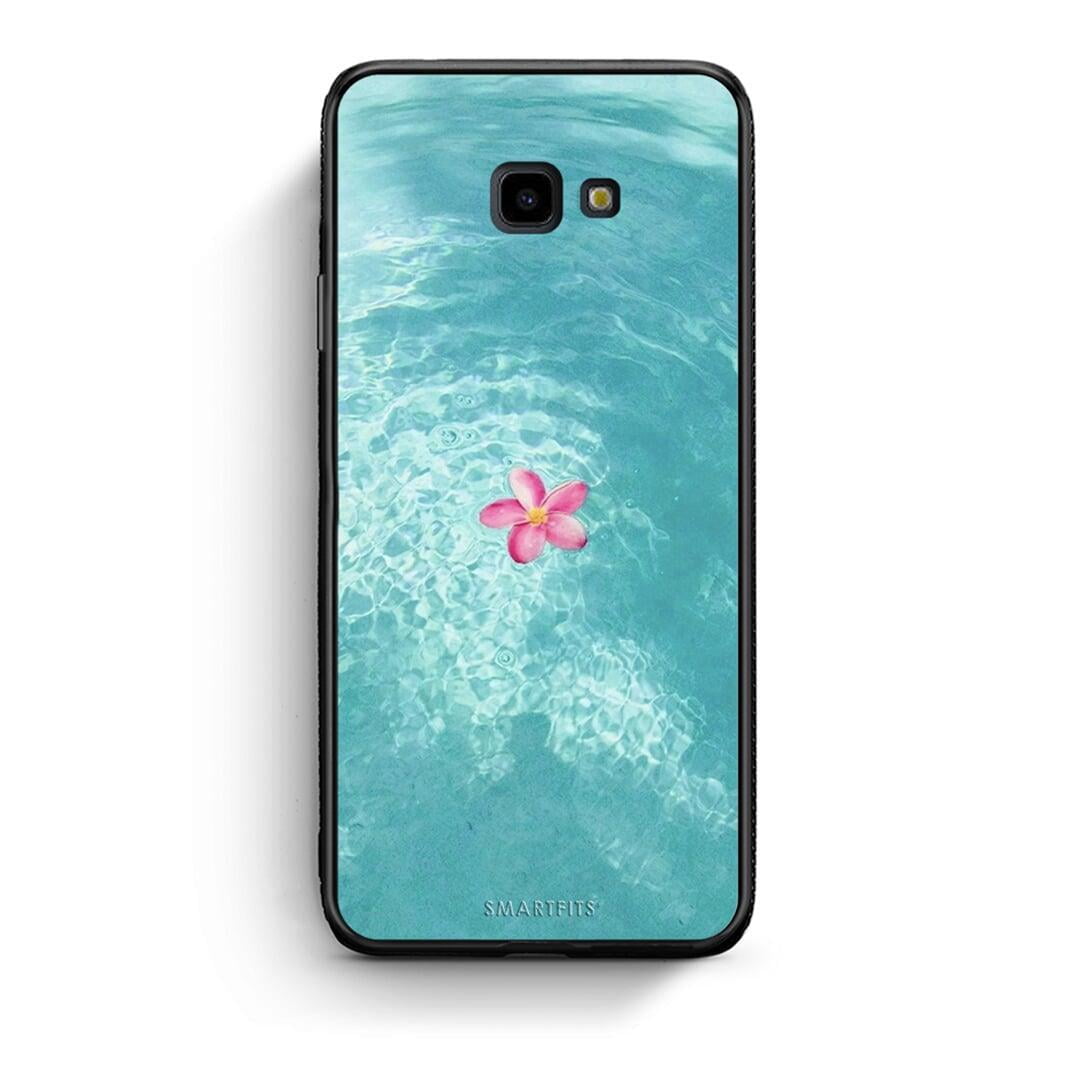 Samsung J4 Plus Water Flower Θήκη από τη Smartfits με σχέδιο στο πίσω μέρος και μαύρο περίβλημα | Smartphone case with colorful back and black bezels by Smartfits