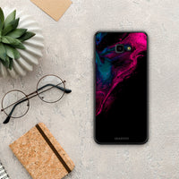 Thumbnail for Watercolor Pink Black - Samsung Galaxy J4+ case