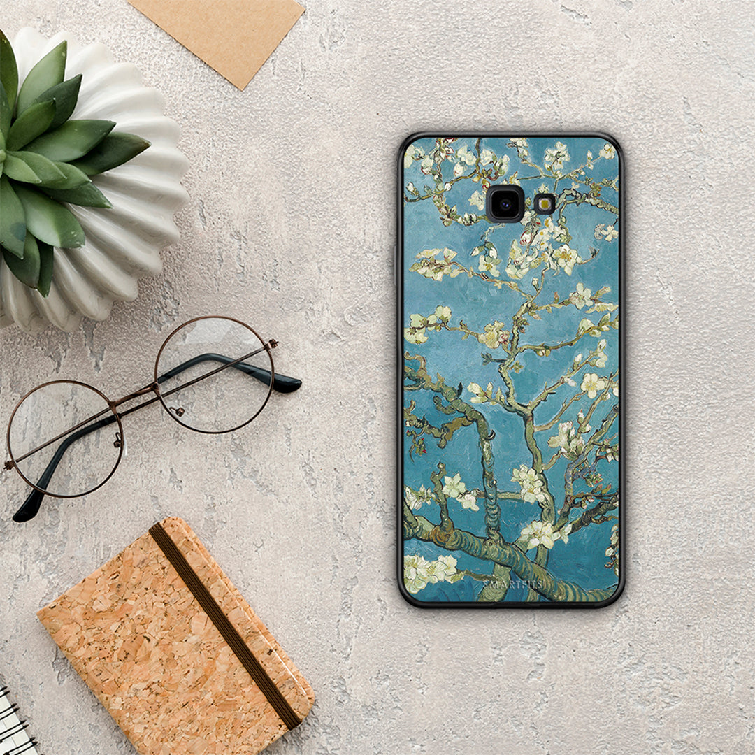 White Blossoms - Samsung Galaxy J4+ case