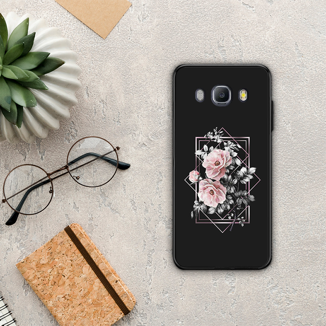 Flower Frame - Samsung Galaxy J7 2016 case