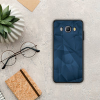 Thumbnail for Geometric Blue Abstract - Samsung Galaxy J7 2017 case
