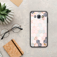 Thumbnail for Marble Hexagon Pink - Samsung Galaxy J7 2016 case