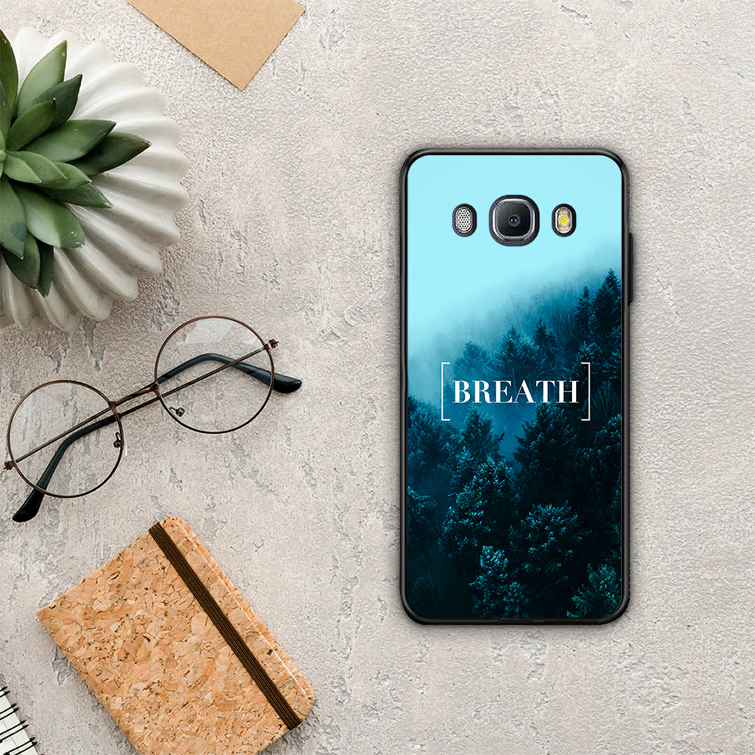 Quote Breath - Samsung Galaxy J7 2016 case