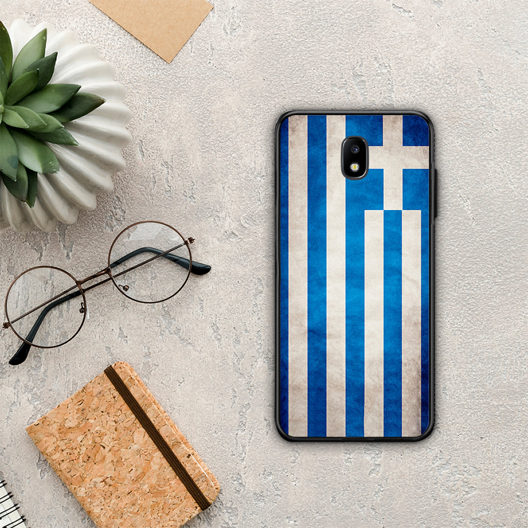 Flag Greek - Samsung Galaxy J5 2017 θήκη